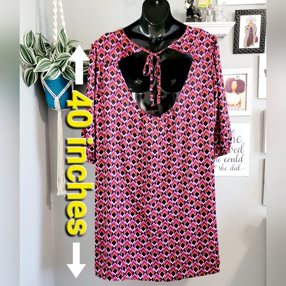 🔥NWT The Get 4X Open Back Mini Dress - Picture 4 of 13